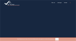 Desktop Screenshot of mteam-kiesendahl.de